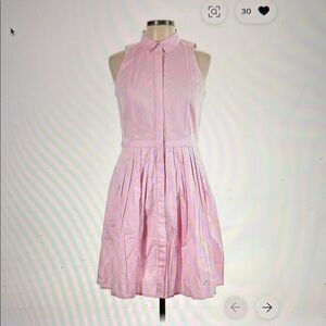 Elegant Pink Sleeveless Dress